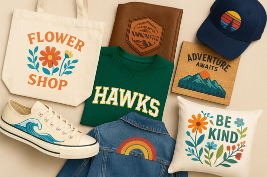 8 Unexpected Surfaces You Can Customize with DTF Transfers